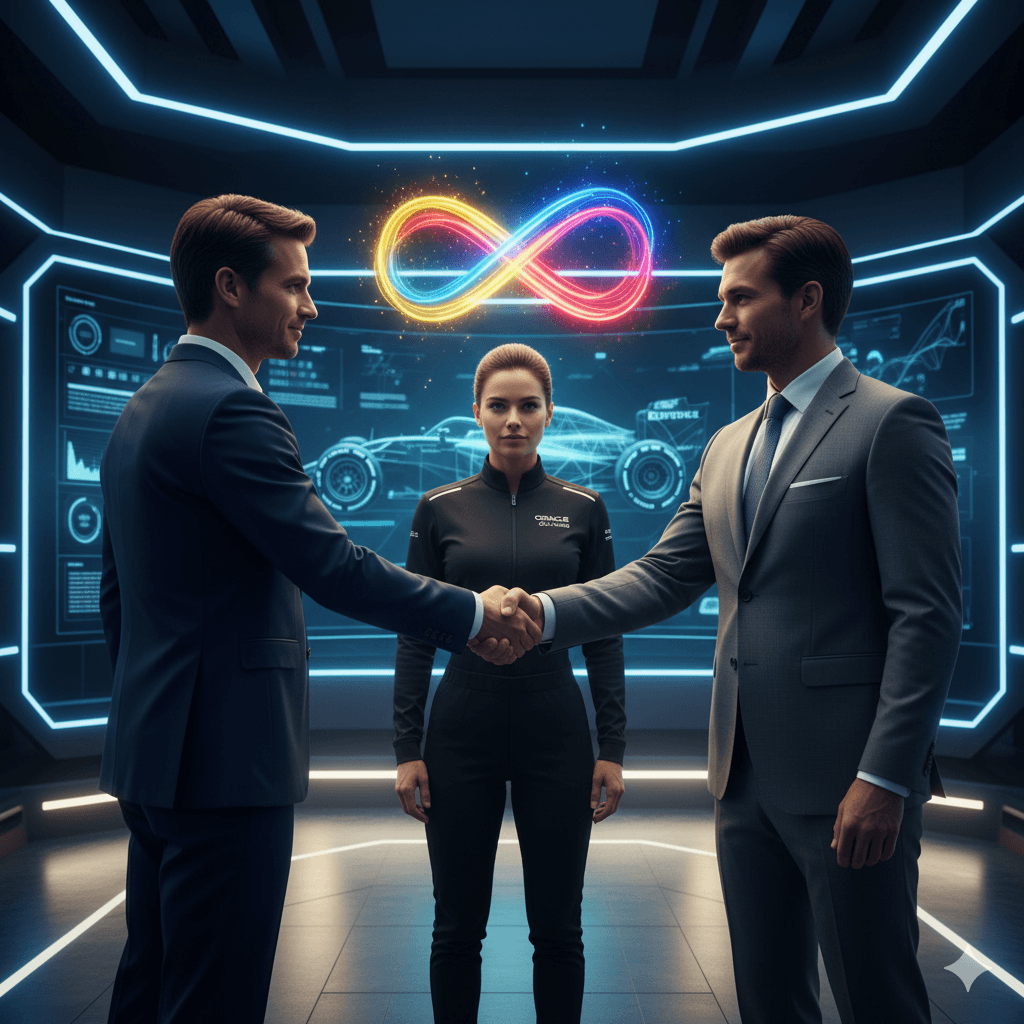 Oracle e Red Bull Racing Renovam Parceria