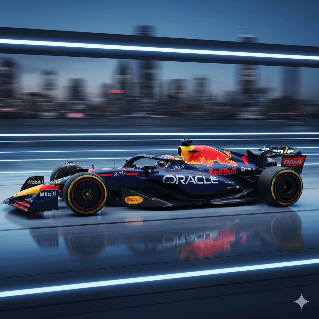 Carro RB21 da Red Bull
